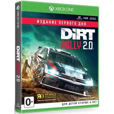 Dirt Rally 2.0 Издание первого дня [Xbox One, английская версия]